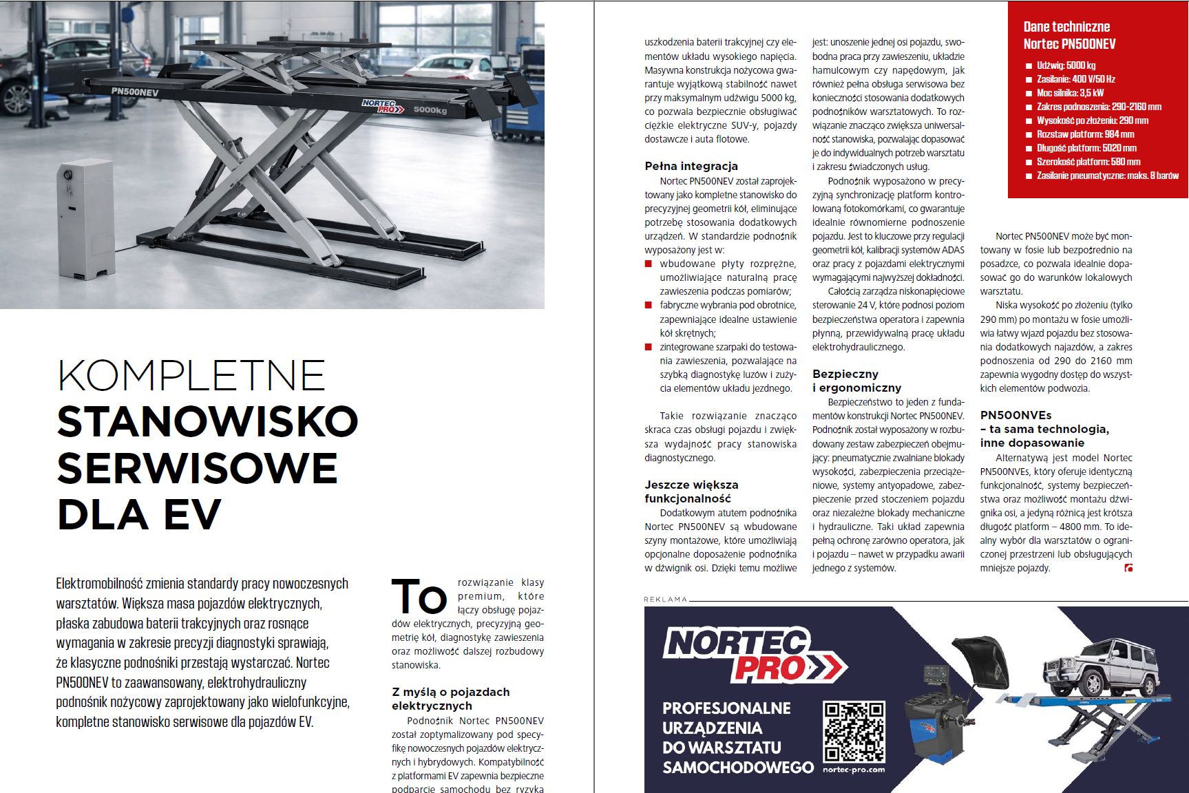 Kompletne Stanowisko Serwisowe Dla EV!